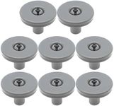 8 pcs Dishwasher Basket Wheels Dishlex Lower Rack Rollers