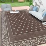 Pauwer Outdoor Rug 6'x9' Waterproof