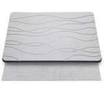 Diatomite Stone Bath Mat for Bathroom Bathmat 60 * 40cm Non Slip Diatomaceous Earth Shower Mat Quick Dry Water Absorbent for Bathtub Kicthen Floor Pet (Light Grey)