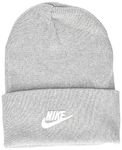 Nike Sportswear Utility Beanie, Dark Grey Heather/White, One Size