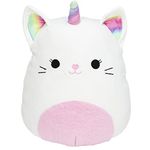 Squishmallow 16" Large Carlita The Caticorn - Officially Licensed Kellytoy Plush - Collectible Soft & Squishy Cat Unicorn Stuffed Animal Toy - Gift for Kids, Girls & Boys - 16 Inch