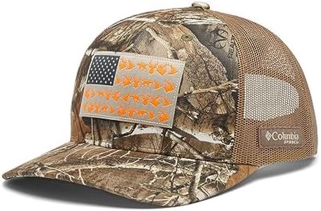Columbia Unisex PHG Game Flag Mesh Snap Back -High Crown, Sahara/Realtree Edge, One Size