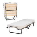 Linon Home Decor Luxor Folding Bed with Memory Foam