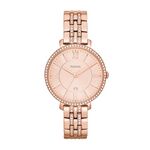 Fossil Jacqueline Analog Rose Gold Dial Women's Watch - ES3546