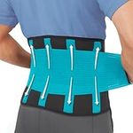 Clever Yellow Premium Back Support Belt, Back Brace, Medical-Grade Lumbar Support Belt, Lower Back Support for Men and Women, Back Braces for Lower Back Pain, Sciatica Pain Relief Products (XL)