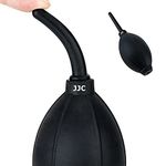 JJC Powerful Air Blower with Soft Silicone Tip for Camera, Lenses, Filters, Sunglasses, Cell Phone, and Tablet Screens etc. Delicate Surfaces Cleaning