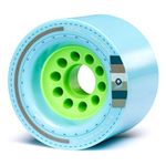 Orangatang Kegel 80 mm 77a Downhill Longboard Skateboard Cruising Wheels (Blue, Set of 4)