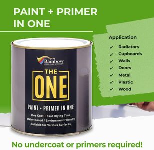 THE ONE White Satin Paint 250ml – Interior Multi-Surface Finish