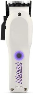 Stylecraft Reign Professional Hair Clipper with Brushless Motor, USB-C Rechargeable, Black Diamond Echo Taper Blade