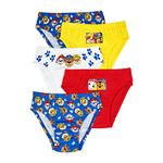 Paw Patrol Boys Briefs, Multipack Underwear for Boys, Ages 3 to 8 Years Old (as8, age, 6_years, 7_years, 6-7 Years) Multicoloured