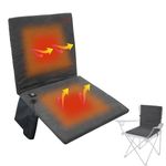 HiGropcore Portable Heated Seat Cushion, 【No Power Bank】 USB-Powered Heating Cushion Back Chair Pad for Camping Chair, 3 Mode Adjustable Warm Seat Cushion for Outdoor, Camping, Fishing, Hunting