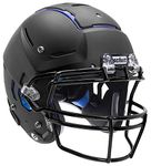 Schutt Sports F7 LX1 Youth Football Helmet (Facemask NOT Included), Matte Black, X-Large