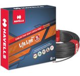 Havells Lifeline Cable WHFFDNKA11X0 1 sq mm Wire (Black)