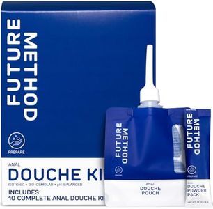 Anal Douche Kit 200ml - Disposable Intimate Wash - All-in-1 Anal Cleaner with Isotonic and Iso-Osmolar Solution - Hydrating and Calming Gentle Care for Safe and Confident Play, (Pack of 10)