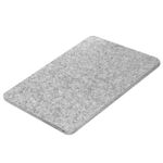 PATIKIL Wool Pressing Mat, 12" x 9" Wool Ironing Pad Blanket 0.5" Thickened Heat Resistant Quilting Ironing Pad for Quilters Sewing Craft, Grey