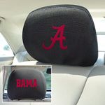 FANMATS NCAA University of Alabama Crimson Tide Polyester Head Rest Cover