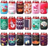 Bokon 18 Pieces Holiday Beer Can Co