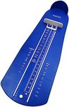 PEMUISE Foot Measuring Device Shoe Sizer for Baby Kid Shoe Feet Measuring Ruler Sizer for Kids Adults Toddler Foot Measure, Blue, 1 Count (Pack of 1)