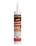 Rutland Furnace Cement Cartridge, 1-Cart, Black