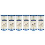 Hydronix SPC-45-1005 Pentek ECP5-BB 5 Micron Whole House Sediment Filter 6 Pack