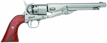 Denix M1860 Army Issue Revolver, Grey - Non-Firing Replica