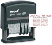 Trodat 4817 Date Stamp with 12 Chan