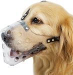 Mayerzon Dog Muzzle, Basket Muzzle for Small Medium Large Sized Dogs, Muzzle for Dogs to Prevent Biting for Grooming Scavenging, Breathable Muzzle for Husky Golden Retriever Labrador Beagle