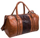 KILLER Cabin Size Duffle Bag Jamaica Tan Pu 30 Litre Stylish Duffle Bag - Synthetic