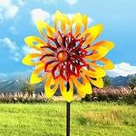 Sunflower Wind Spinners, 360 Degree