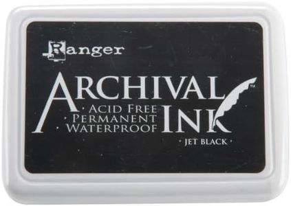 Ranger, Archival Ink Pad, 0, Jet Black (789541031468)