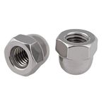 M10-1.5 DIN 1587 A2 Stainless Steel Acorn Nut 10pcs