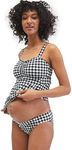 Motherhood Ruched Maternity Tankini Swimsuit