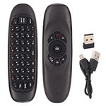 Air Mouse, 2.4GHz Keyboard with USB Receiver and Cable, Universal TV Remote Air Mouse Remote for PC TV, Plug and Play