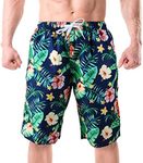 Srnede Mens Swim Trunks Swimming Trunks Swim Shorts Quick Dry 11 Inch with Mesh Lining Funny Swimwear Bathing Suits