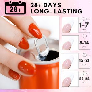 Makartt 3D Nail Glue Gel – Extra Strong Solid Adhesive for Press Ons & Tips, UV/LED Curing