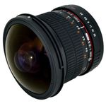 Rokinon HD8M-C 8mm f/3.5 HD Fisheye Lens with Removeable Hood for Canon DSLR 8-8mm, Fixed-Non-Zoom Lens