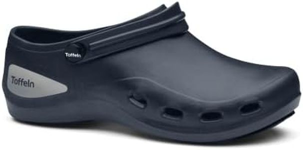 Toffeln AktivKlog Clogs – Lightweight, Comfortable, Breathable, Slip Resistant, Theatre Clogs - Shock Absorbing Anti-Static Materials, Microfibre Insole, Perfect for Nurses & Doctors