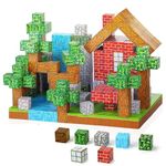 Kidology 48PCS Magnetic Building Blocks for Kids | STEM Magnetic Tiles & Sticks Construction Set | Creative Learning Toy for Toddlers 3+ | Magnetic Cubes, Sensory Outdoor & Indoor Educational Toy