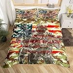 American Flag Comforter Cover Ameri
