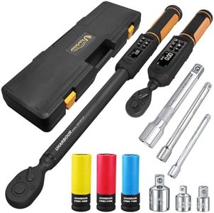 Uharbour Digital Torque Wrench Set 1/2" & 3/8" Drive 2 Pcs