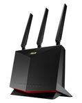 ASUS 4G-AC86U Cat. 12 600Mbps Dual-Band AC2600 LTE Modem Router, Support guest work with captive portal, Lifetime Free Aiprotection Pro internet Security, MU-MIMO
