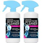 Pro-Kleen Instant Hot Tub & Spa Filter Cleaner Spray (2 x 1L) - Improves Efficiency of Filter - Suitable for all Hot Tubs, Pools & Spas