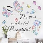 Inspirational Quote Wall Decal Be Y