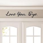 Love You Bye Wood Signs Wall Decor 