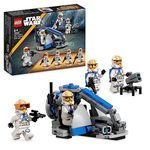 LEGO Star Wars 332nd Ahsoka's Clone Trooper Battle Pack, The Clone Wars Building Toy Set for 6 Plus Year Old Boys & Girls, with Stud-Shooting Speeder Vehicle and Minifigures, Small Gift for Kids 75359