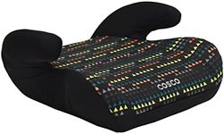 Cosco Kids Topside Lightweight Backless Belt-Positioning Booster Car Seat, Washable Cover, Diamond Daze