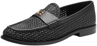 Coach Women's Jolene Loafer, Black/