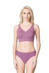 Van Heusen Women Cotton Minimizer Bra - Wireless, Non Padded, Full Coverage_22011_Purple Gum Drop_40C