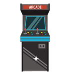 Advanced Graphics Arcade Game Life Size Cardboard Cutout Standup