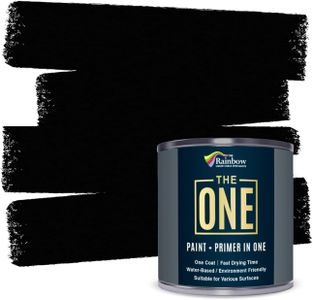 THE ONE Black Matte Paint, 250ml – Multi-Surface Interior & Exterior